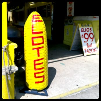 Elio’s Truck Stop - A bright yellow beacon of goodness! - Mexican Near Me - Gary, Indiana