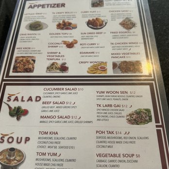 Thai Kitchen - Menu - Thai Near Me - Casper, Wyoming