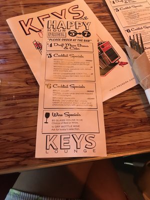 Menu photo 6 Keys Lounge Portland, OR Menu photo 6 Keys Lounge Portland, OR