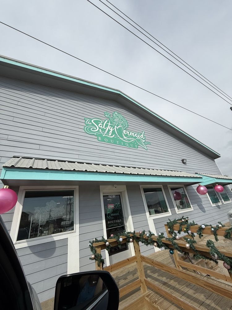 The Salty Mermaid Boutique Logo