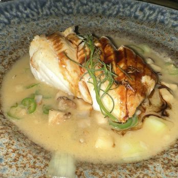 Yellowtail Japanese Restaurant & Lounge - Grilled Halibut. Must get. - Japanese Near Me - Las Vegas, Nevada Yellowtail Japanese Restaurant & Lounge - Grilled Halibut. Must get. - Japanese Near Me - Las Vegas, Nevada