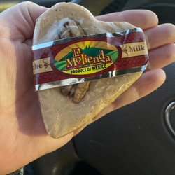 Reyes Bakery - Heart made of pecan and milk "jamoncillo."