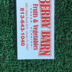 Brandon Farms - They said they are usually open around December to March. They try to last as long as the berries do. Local Honey is harvested in Dover, FL