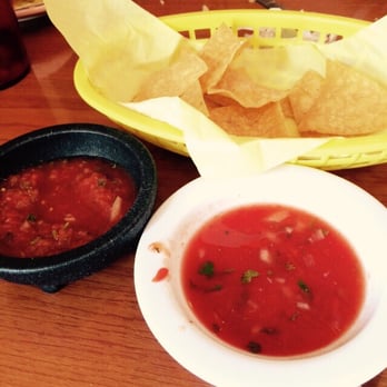 La Fonda - Fresh chips served with a mild and a hot salsa. Pretty delicious! - Mexican Near Me - Overton, Nevada La Fonda - Fresh chips served with a mild and a hot salsa. Pretty delicious! - Mexican Near Me - Overton, Nevada