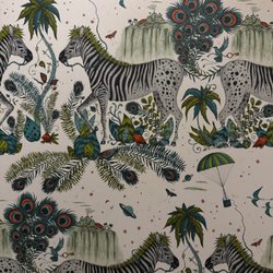 The Salty Zebra - Loved the wallpaper