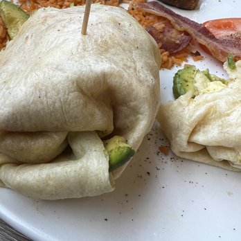 Broken Yolk Cafe - Tried to east at least half, but was missing the salsa and no one want to eat cold eggs. - American Near Me - Glendora, California
