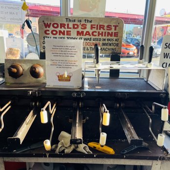Doumar's Cones & Barbecue - World's first cone machine - Barbeque Near Me - Norfolk, Virginia