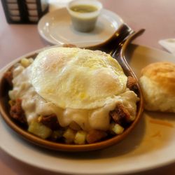 Main Street Grill - Chicken fried steak skillet!