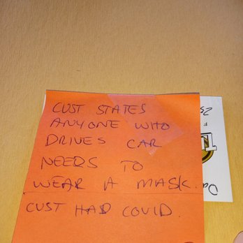 Titus-Will Toyota - This was the note that they left on my door handle. - Car Dealers Near Me - Tacoma, Washington Titus-Will Toyota - This was the note that they left on my door handle. - Car Dealers Near Me - Tacoma, Washington