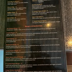 From Scratch - Menu