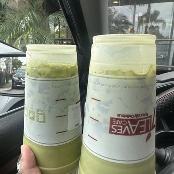 7 Leaves Cafe - This is basically the same as getting a small just charging you $2 for the cup size - Coffee & Tea Near Me - Cypress, California