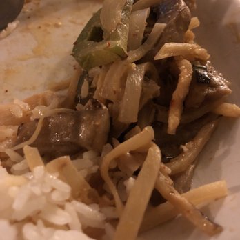 Bangkok Cuisine Express - Pad ped with bamboo shoots - Thai Near Me - Clinton Township, Michigan