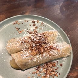 Apple pie crepes Apple pie crepes