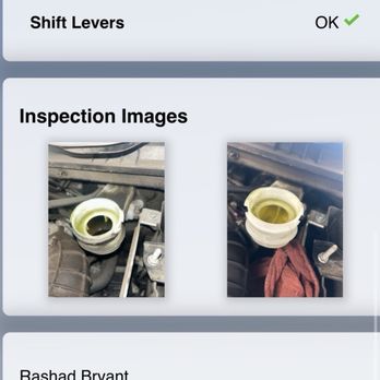 Blu Automotive - My before and after of my break fluid. The before is on the left. - Auto Repair Near Me - Harbor City, California