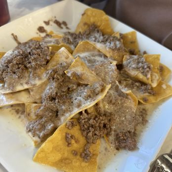 Don Migue Mexican Cuisine - Beef nachos just beef and nacho cheese. - Mexican Near Me - Florence, Alabama