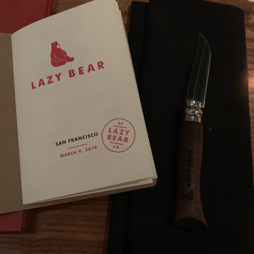 Lazy Bear - New American Near Me - San Francisco, California Lazy Bear - New American Near Me - San Francisco, California
