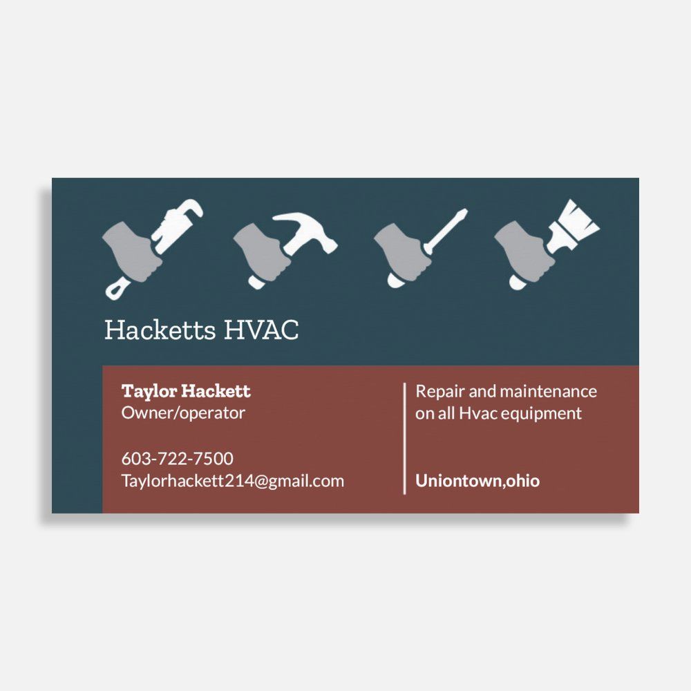 Slide of Hacketts HVAC