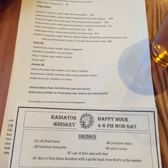 Radiator Whiskey - New American Near Me - Seattle, Washington Radiator Whiskey - New American Near Me - Seattle, Washington