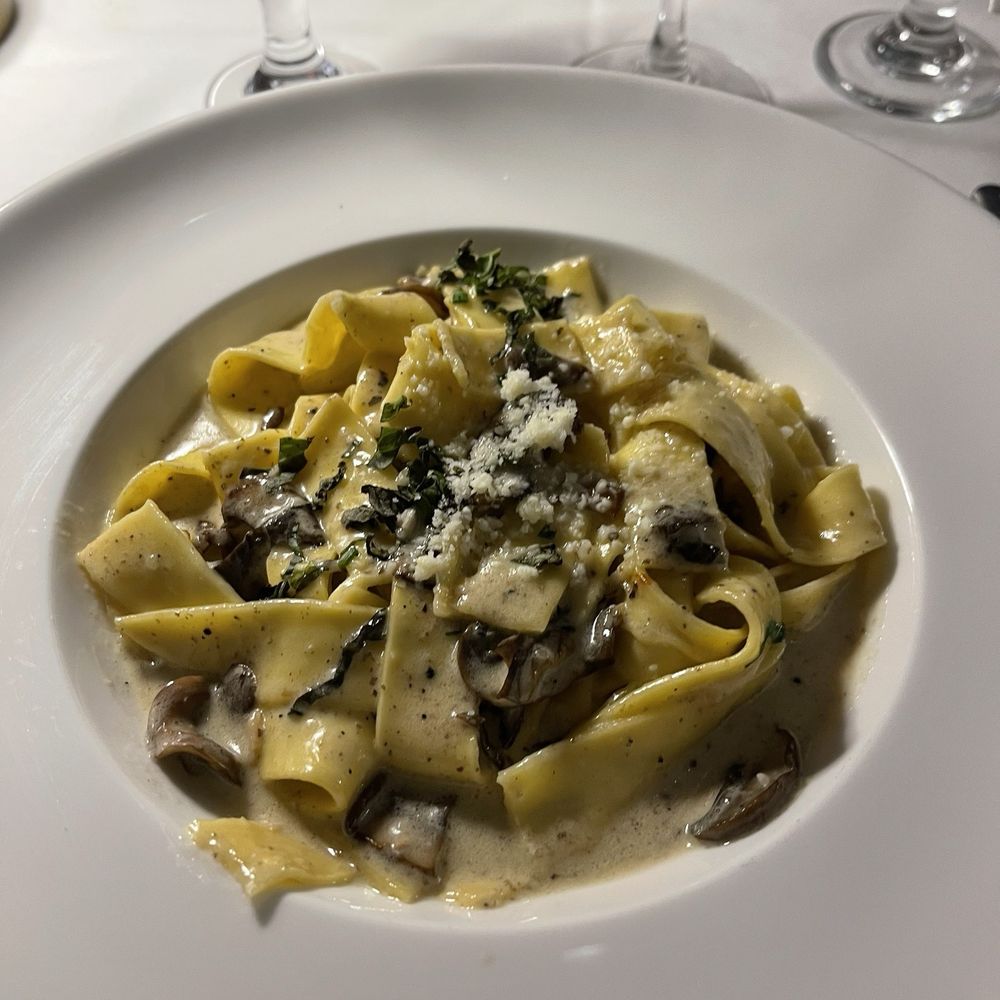 Antonio's Italian Bistro - Mushroom Pappardelle - Italian Near Me - Darien, Connecticut
