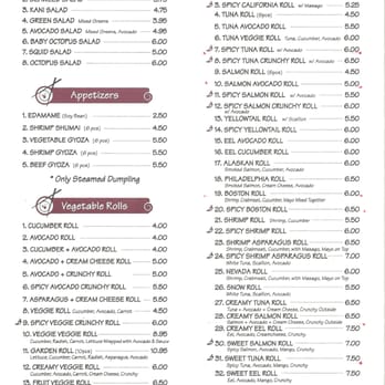 Sushi Time - Menu for sushi time! (always getting extra food on the house figured I'd do them a solid!) - Sushi Bars Near Me - Forest Hills, New York Sushi Time - Menu for sushi time! (always getting extra food on the house figured I'd do them a solid!) - Sushi Bars Near Me - Forest Hills, New York