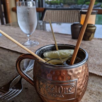 Tidepools - Passion fruit mule - Hawaiian Near Me - Poipu, Hawaii Tidepools - Passion fruit mule - Hawaiian Near Me - Poipu, Hawaii