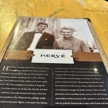 Hervé - Menu/history - Wine Bars Near Me - Santa Fe, New Mexico Hervé - Menu/history - Wine Bars Near Me - Santa Fe, New Mexico