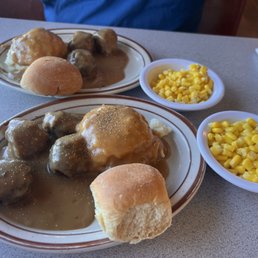 Swedish Meatball Special of the day-split in half (not 2 orders-just ONE order split in HALF!)
