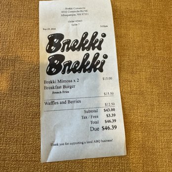 Brekki Brekki - Prices - Breakfast & Brunch Near Me - Albuquerque, New Mexico Brekki Brekki - Prices - Breakfast & Brunch Near Me - Albuquerque, New Mexico