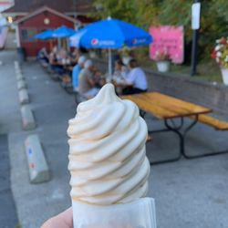 Shibley's Soft & Hard Ice Cream - Amaretto Soft Serve