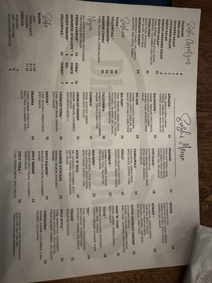 Menu photo 2 Dharma Blue Pensacola, FL