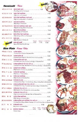 Menu photo 6 Pho Ty II Hayward, CA