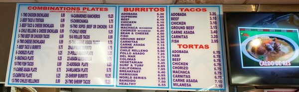 Menu photo 6 Colima's Mexican Food El Cajon, CA Menu photo 6 Colima's Mexican Food El Cajon, CA