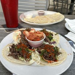 Tustin Brewing - Beef brisket tacos with Kimchi