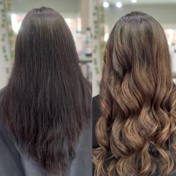 Glam Beauty Studio - Balayage by Angelica. First time coloring my hair! - Hair Salons Near Me - Richmond, California Glam Beauty Studio - Balayage by Angelica. First time coloring my hair! - Hair Salons Near Me - Richmond, California