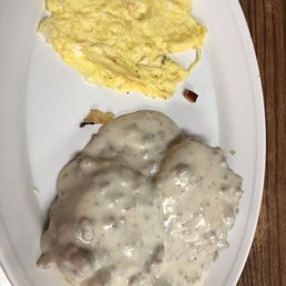 2 Eggs with Biscuits and Gravy Breakfast 2 Eggs with Biscuits and Gravy Breakfast