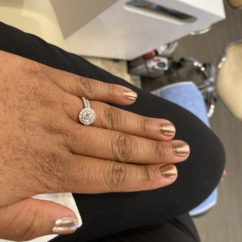 Nails by Crystal - Nails ok. Manicure underneath them is great - Nail Salons Near Me - Austin, Texas