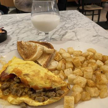 The Millhouse - THE MILLHOUSE OMELET, day 2 . Notice glass and not cup - Coffee & Tea Near Me - Pittsburgh, Pennsylvania The Millhouse - THE MILLHOUSE OMELET, day 2 . Notice glass and not cup - Coffee & Tea Near Me - Pittsburgh, Pennsylvania
