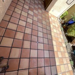 Calico Tile - Front entrance walkway