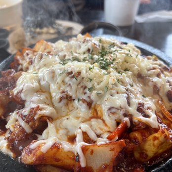 Luv Dduk - Spicy chicken cheese - Korean Near Me - Cerritos, California