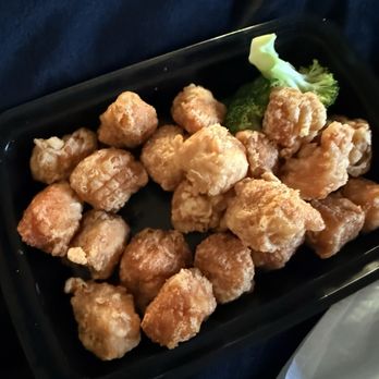 Noodle Works - The "Orange Chicken" without the orange sauce for some reason. - Noodles Near Me - Southlake, Texas Noodle Works - The "Orange Chicken" without the orange sauce for some reason. - Noodles Near Me - Southlake, Texas