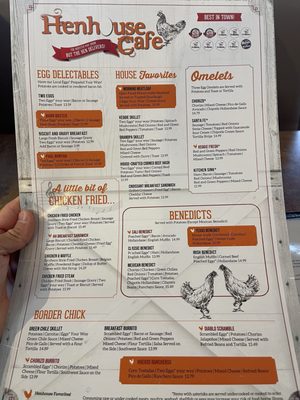 Menu photo 7 Henhouse Cafe Gilbert, AZ