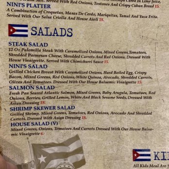 Nini's Cuban Cuisine - Oct 1 2022 - Cuban Near Me - Indialantic, Florida