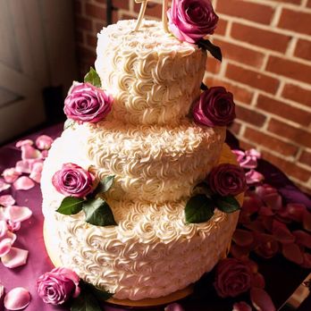 Bickford Bakery - a three tiered wedding cake - Custom Cakes Near Me - Longwood, Florida Bickford Bakery - a three tiered wedding cake - Custom Cakes Near Me - Longwood, Florida