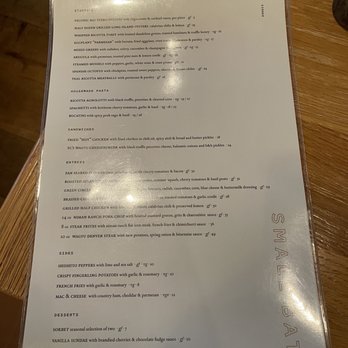 Small Batch - Menu - New American Near Me - Garden City, New York Small Batch - Menu - New American Near Me - Garden City, New York