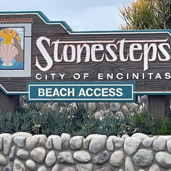 Stonesteps Beach - You have arrived. - Beaches Near Me - Encinitas, California