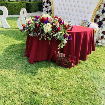 La Villa Bella - Sweetheart table for the Mr. & Mrs. - Venues & Event Spaces Near Me - Upland, California
