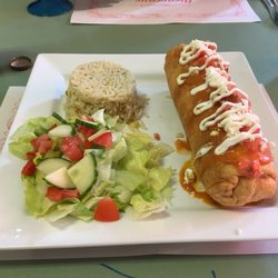 Rosy's Corner Restaurant - Chimichanga dinner