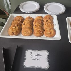 Pumpkin Walnut Cookies