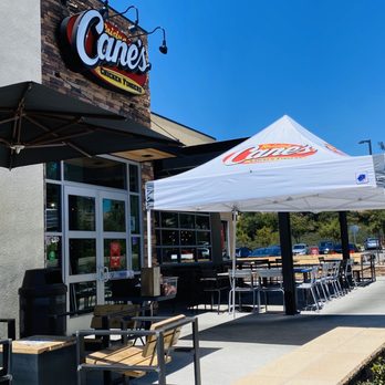 Raising Cane's Chicken Fingers - Side View - Chicken Shop Near Me - Temecula, California