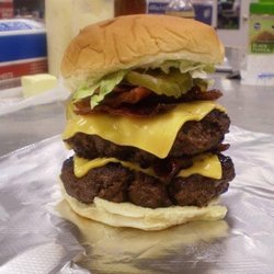 Shupester's The Dinner Bucket - Double meat burger